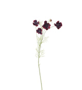 Faux Cosmos Stem - Deep Purple