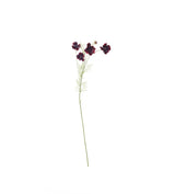 Faux Cosmos Stem - Deep Purple
