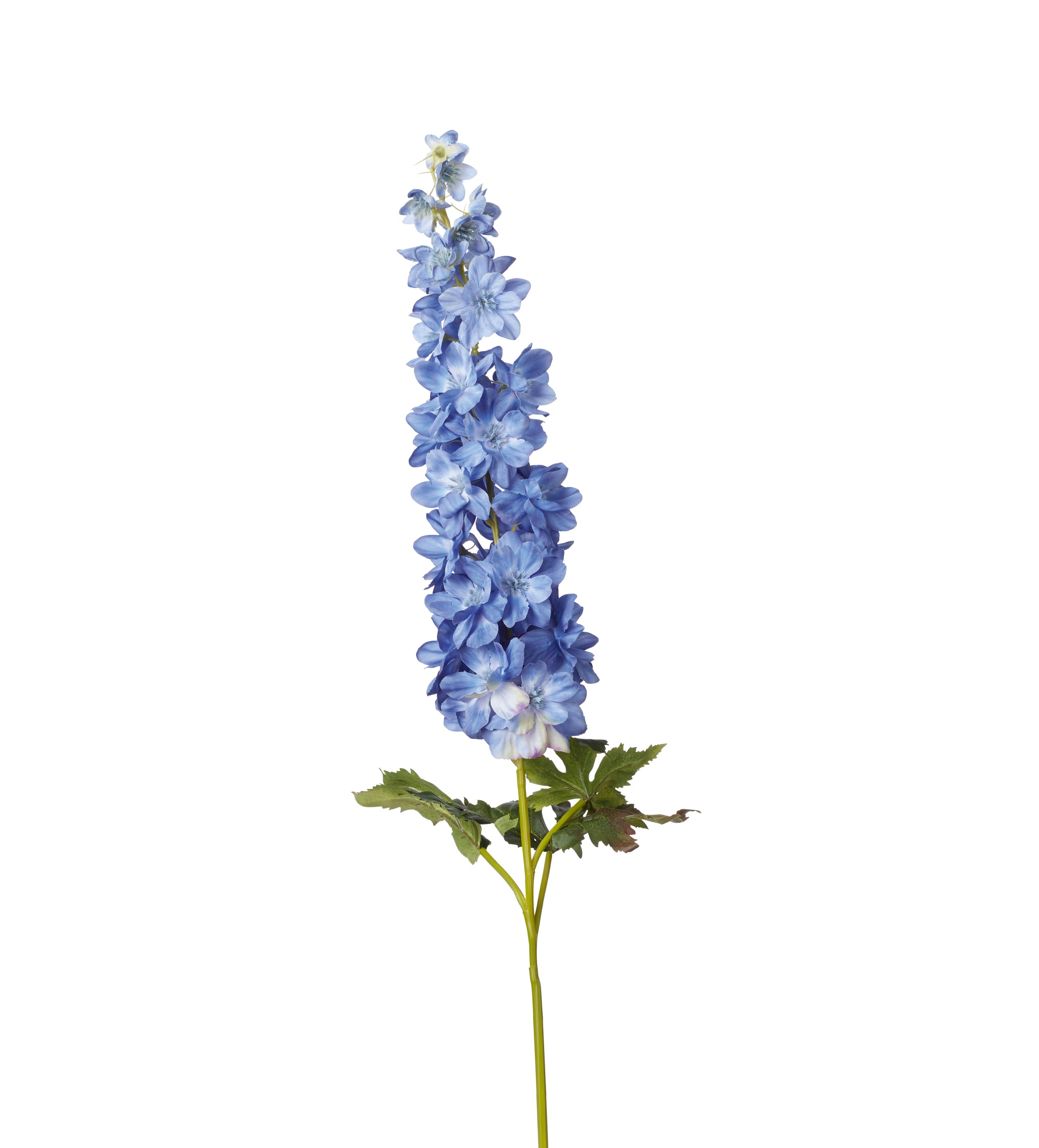Faux Delphinium Stem - Pale Blue