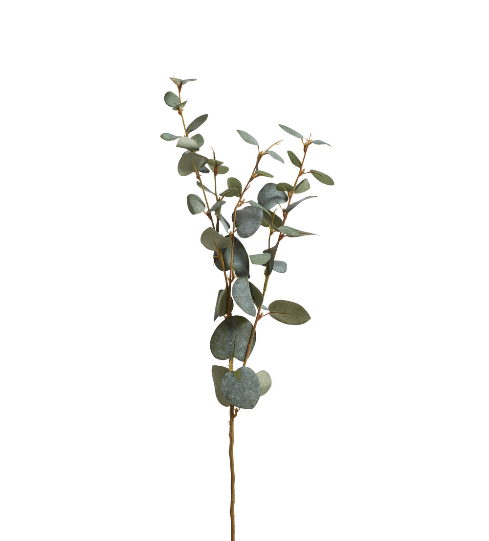 Faux Eucalyptus Stem - Green