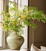 Faux Fern Stem - Green