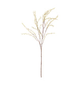 Faux Pussy Willow Branch - Off-White