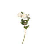 Faux Rose Stem - Flushed Cream