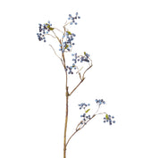 Faux Wild Berry Stem - Blue