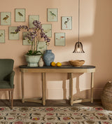 Flavian Console Table - Oak/Stone