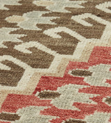 Florine Rug 244x305cm - Red/Dark Taupe
