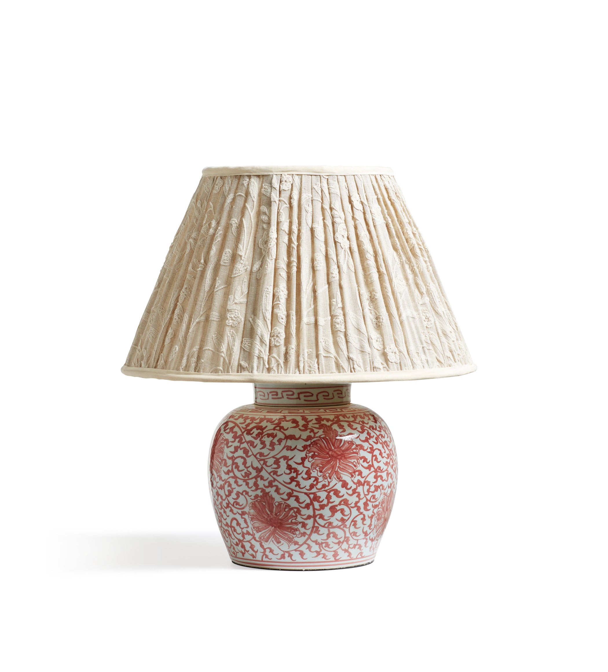 Gansu Table Lamp - Chinese Red