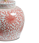 Gansu Table Lamp - Chinese Red
