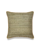 Grassetto Check Cushion Cover - Green