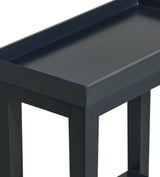 Gustavian Sofa Side Table - Petrol