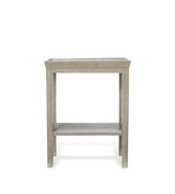 Gustavian Sofa Side Table - Silver Birch