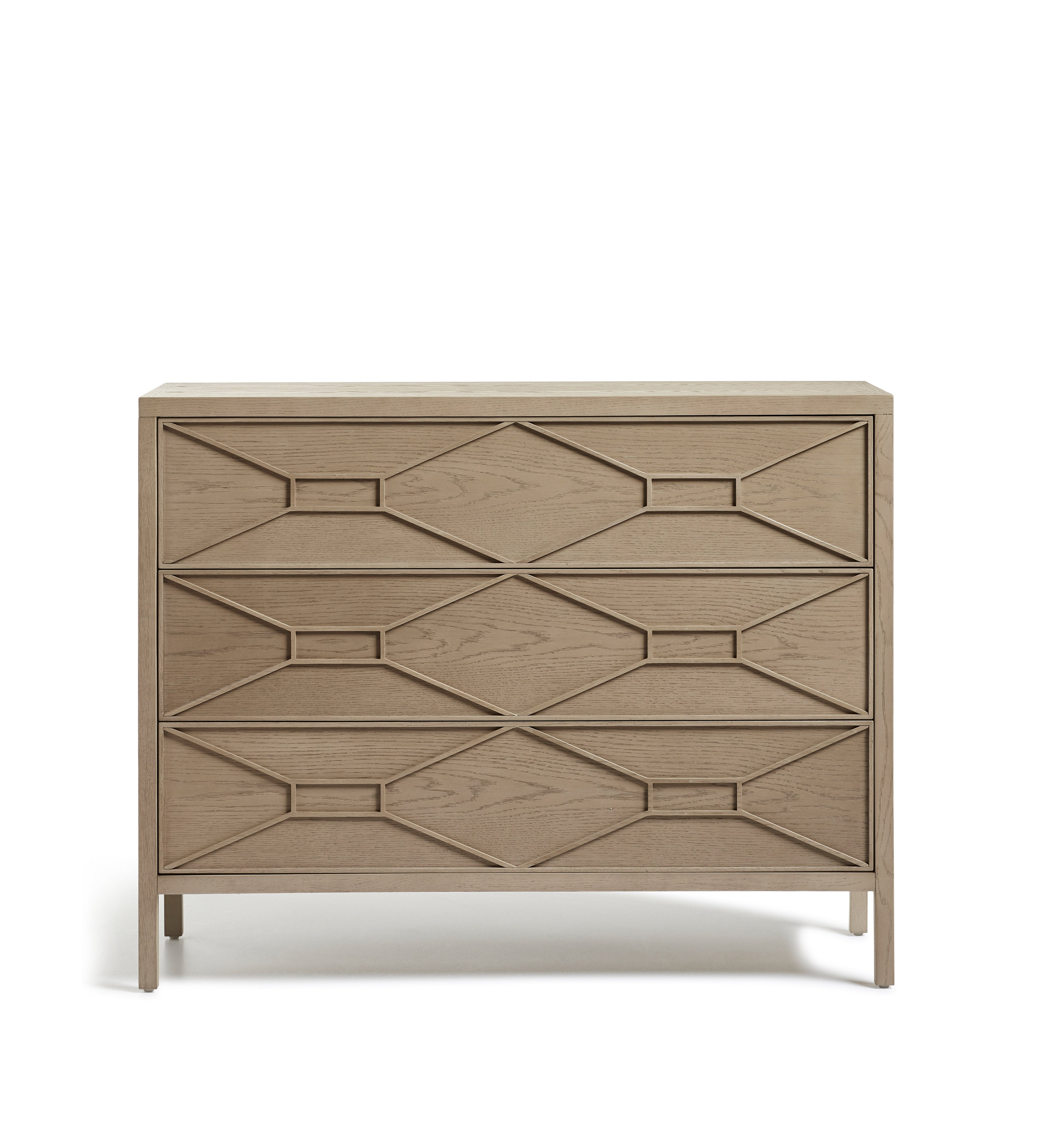 Hester Chest of Drawers - Bleached Oak | OKA