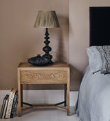 Hester Side Table - Bleached Oak