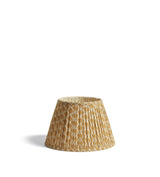 Hirkani Pleated Linen Lampshade 35cm - Mustard
