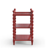Huxley Side Table - Brushed Red