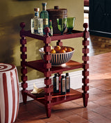 Huxley Side Table - Brushed Red