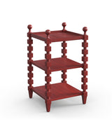 Huxley Side Table - Brushed Red