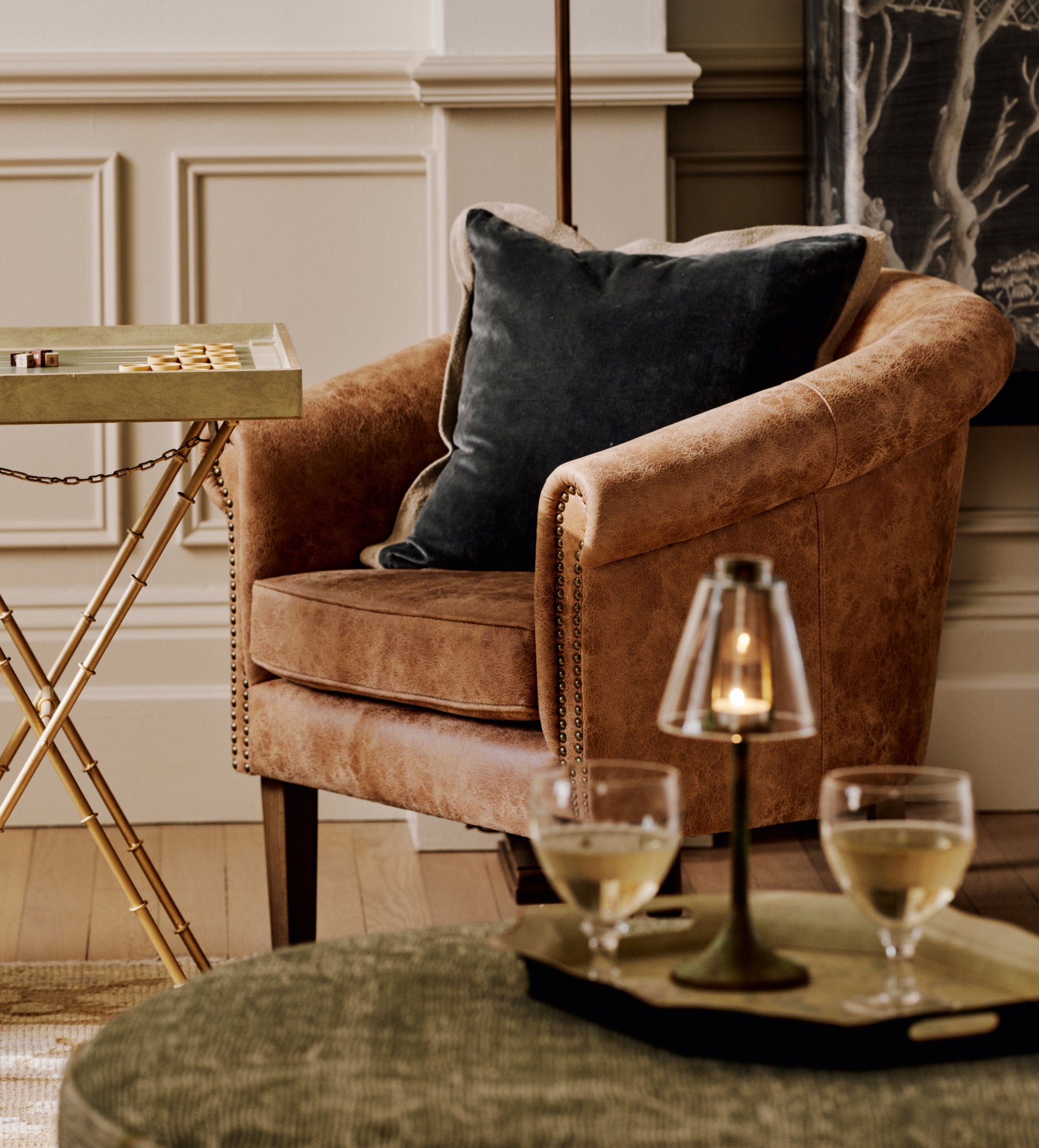 Isla Cushion Cover - Air Force Blue