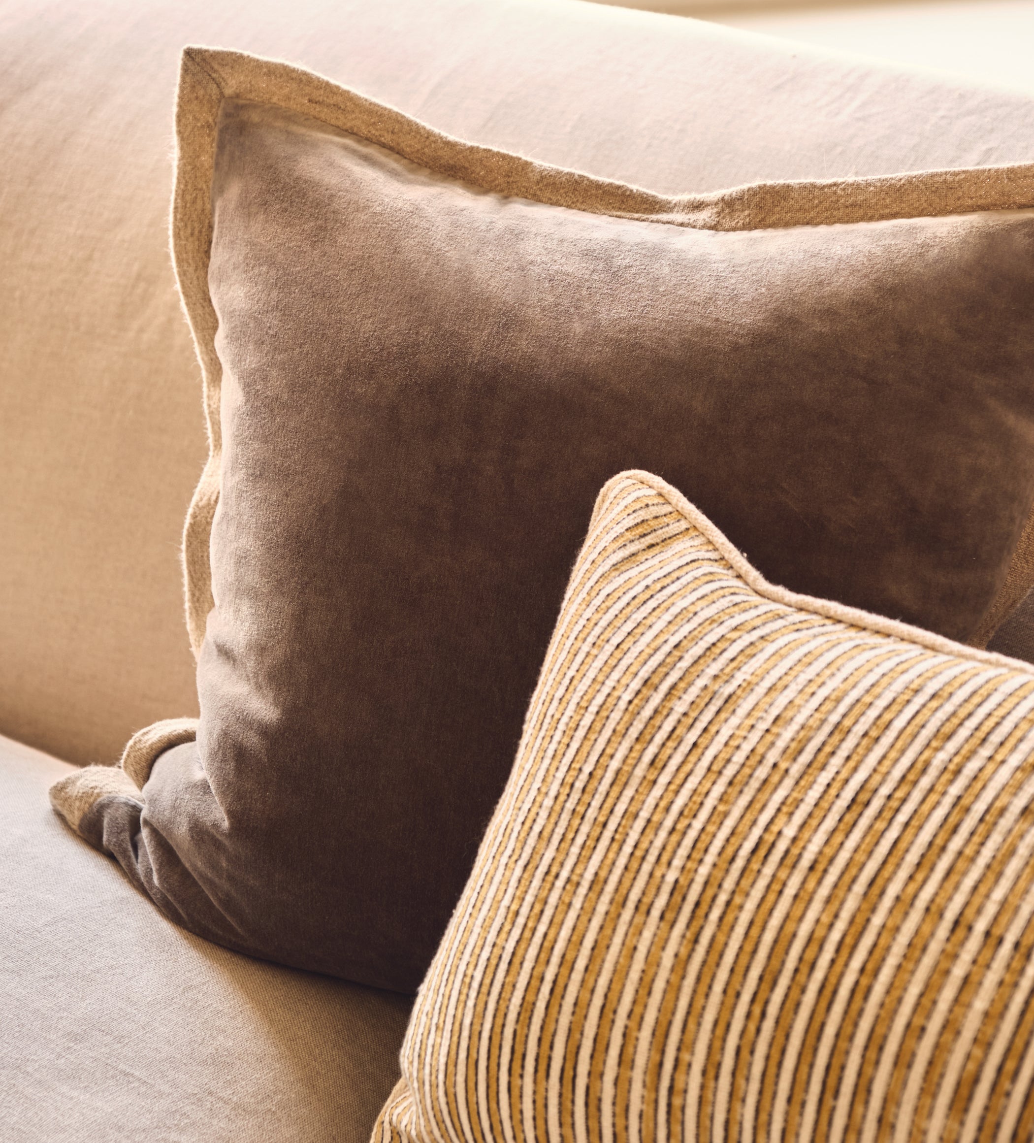 Isla Cushion Cover - Cotswold Stone
