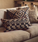 Jule Cushion Cover - Indigo/Natural