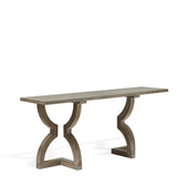 Kaishu Console Table - Watered Grey
