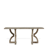 Kaishu Console Table - Watered Grey