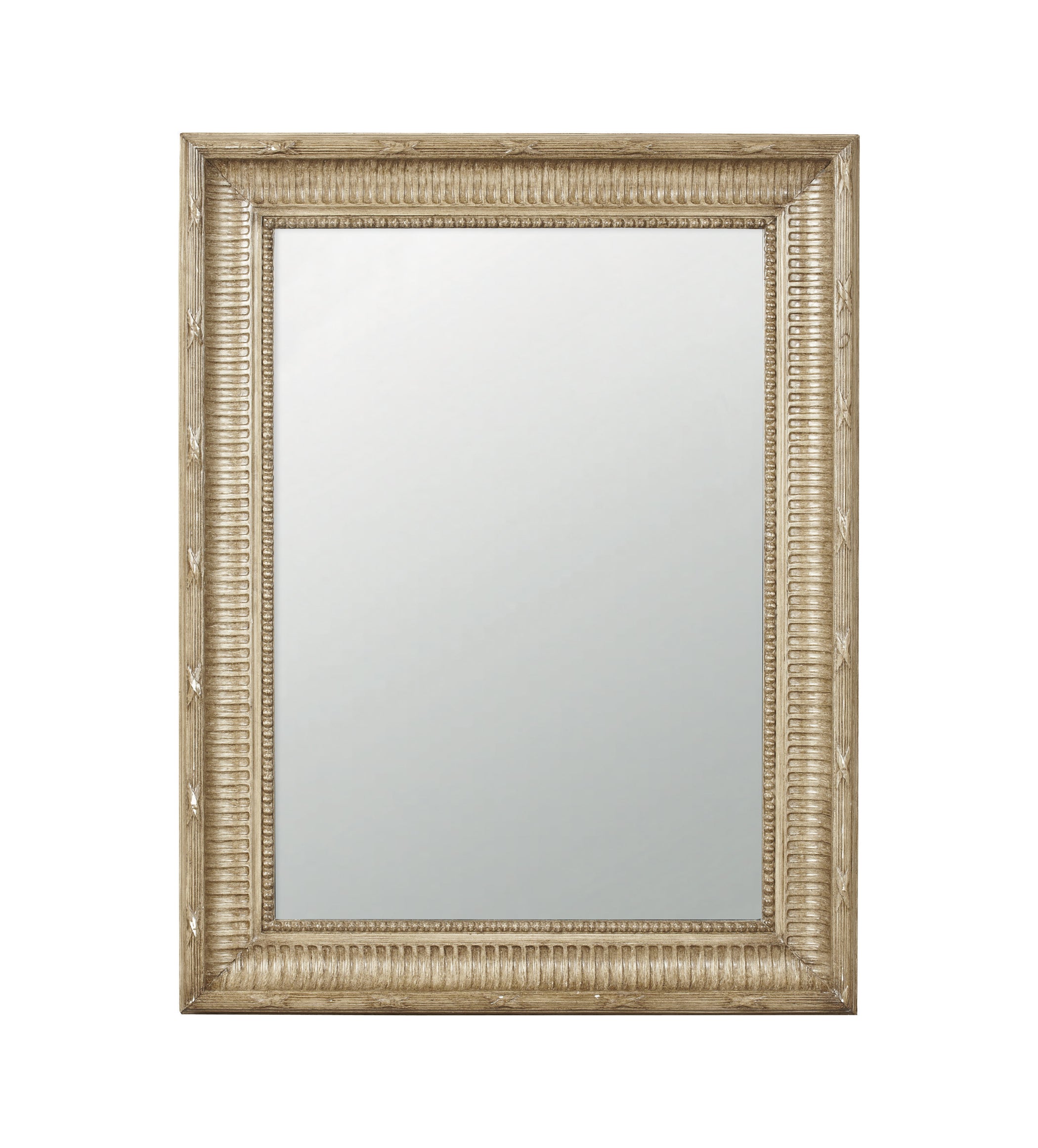 Kinvara Distressed Wall Mirror - Taupe