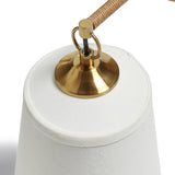 Kirana Wall Lamp and Shade - Natural/White