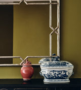 Kirsti Mirror - Antique Silver