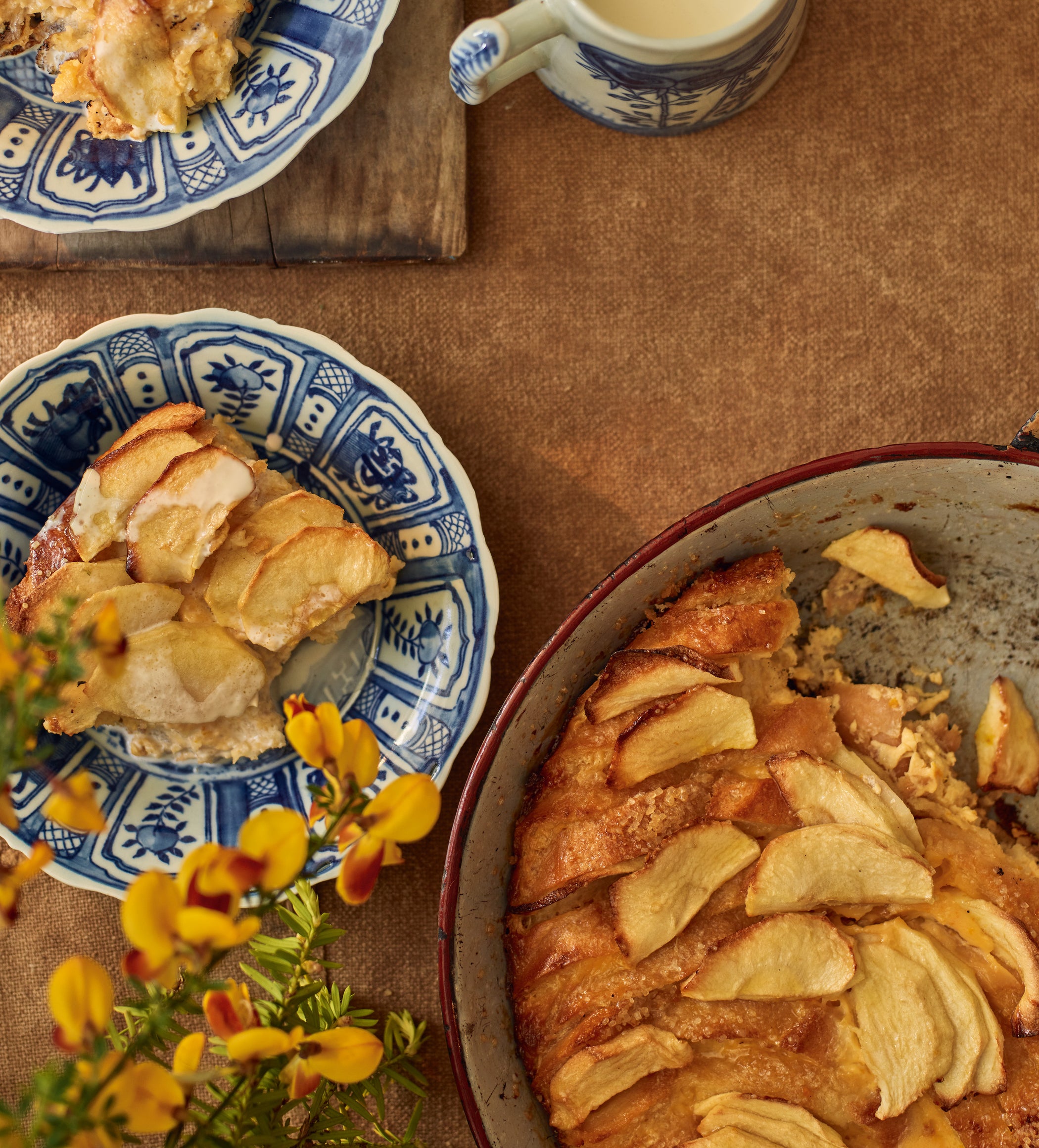 Kraak Side Plate - Blue/White