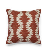 Lahar Cushion Cover - Earthy Red