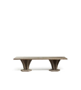 Allegro Rectangular Dining Table - Large  - Burnt Oak