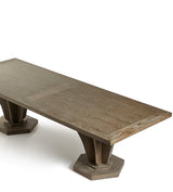 Allegro Rectangular Dining Table - Large  - Burnt Oak