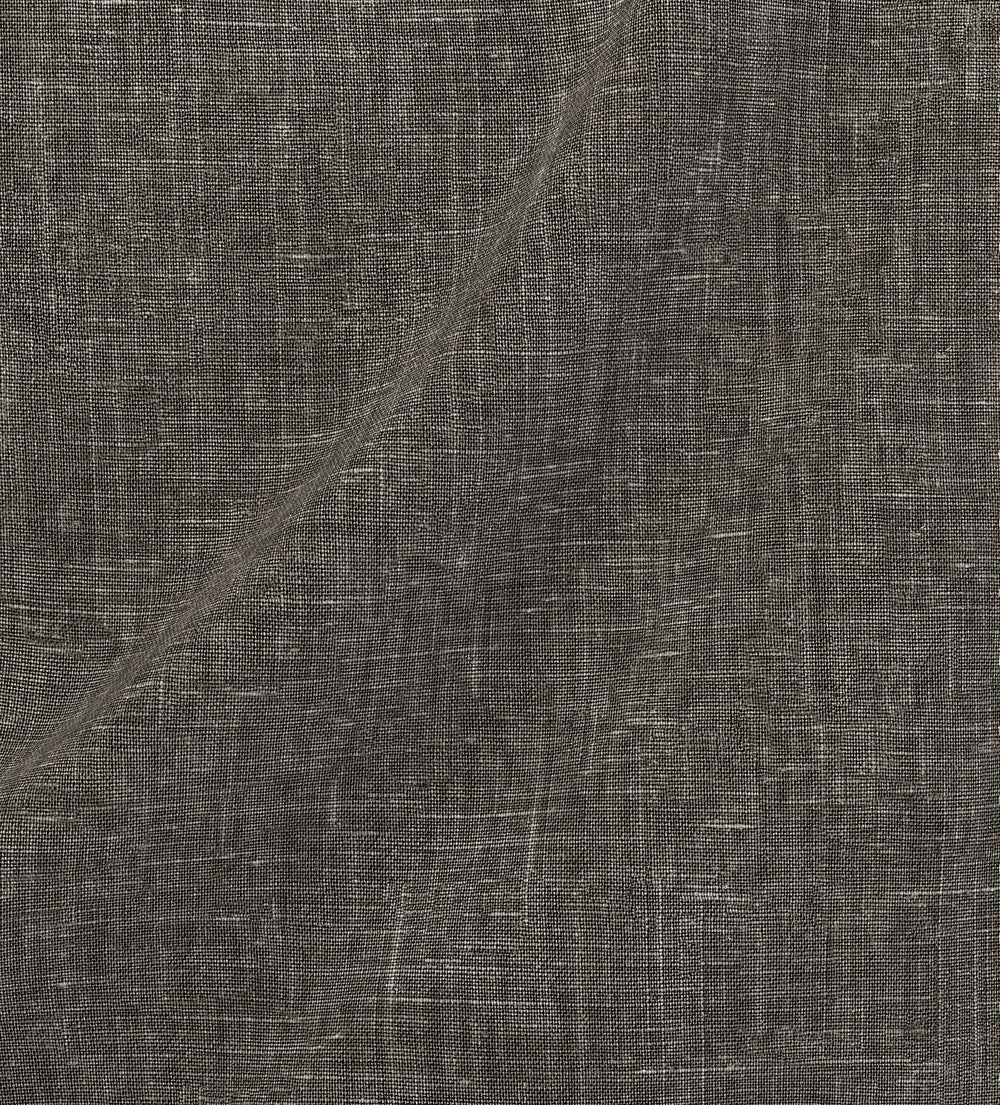Laundered Linen Fabric Swatch - Warm Grey