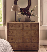 Lauretta Chest of Drawers - Weathered Oak