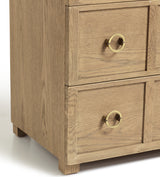 Lauretta Chest of Drawers - Weathered Oak