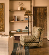 Lavanya Silk Pleated Lampshade 45cm - Spruce