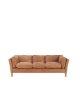 Marwick Leather 3-Seater Sofa - Aged Tobacco