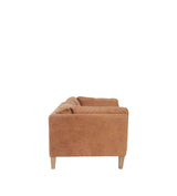 Marwick Leather 3-Seater Sofa - Aged Tobacco