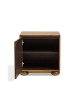 Midas Side Table - Warm Burl