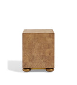 Midas Side Table - Warm Burl