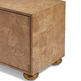 Midas Side Table - Warm Burl