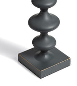 Minerva Wireless Table Lamp and Shade - Antique Grey