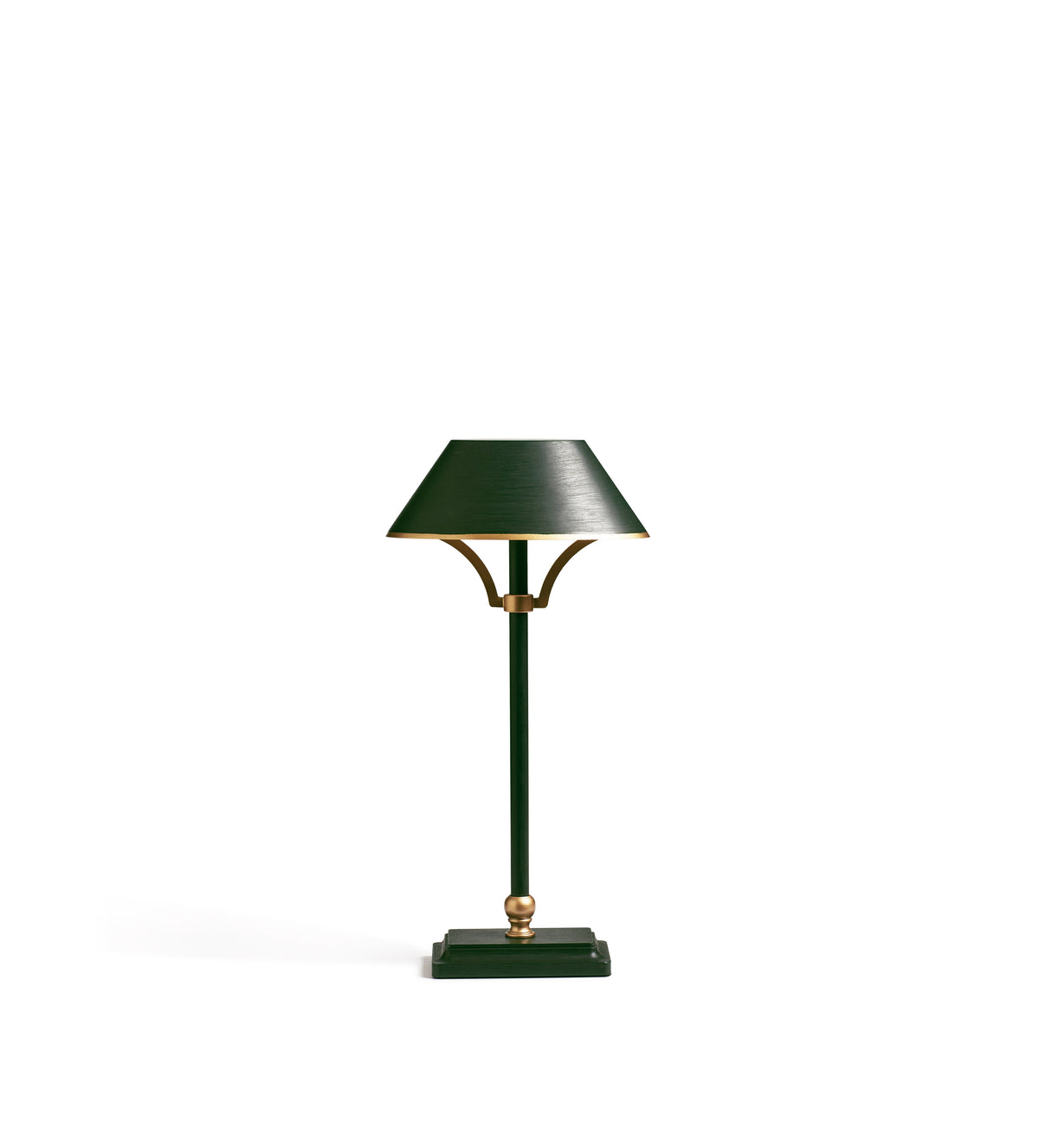 Mini Grisewood Wireless Lamp and Shade - Dark Green
