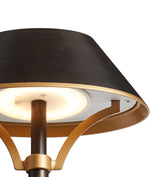 Mini Grisewood Wireless Wall Lamp and Shade - Brown