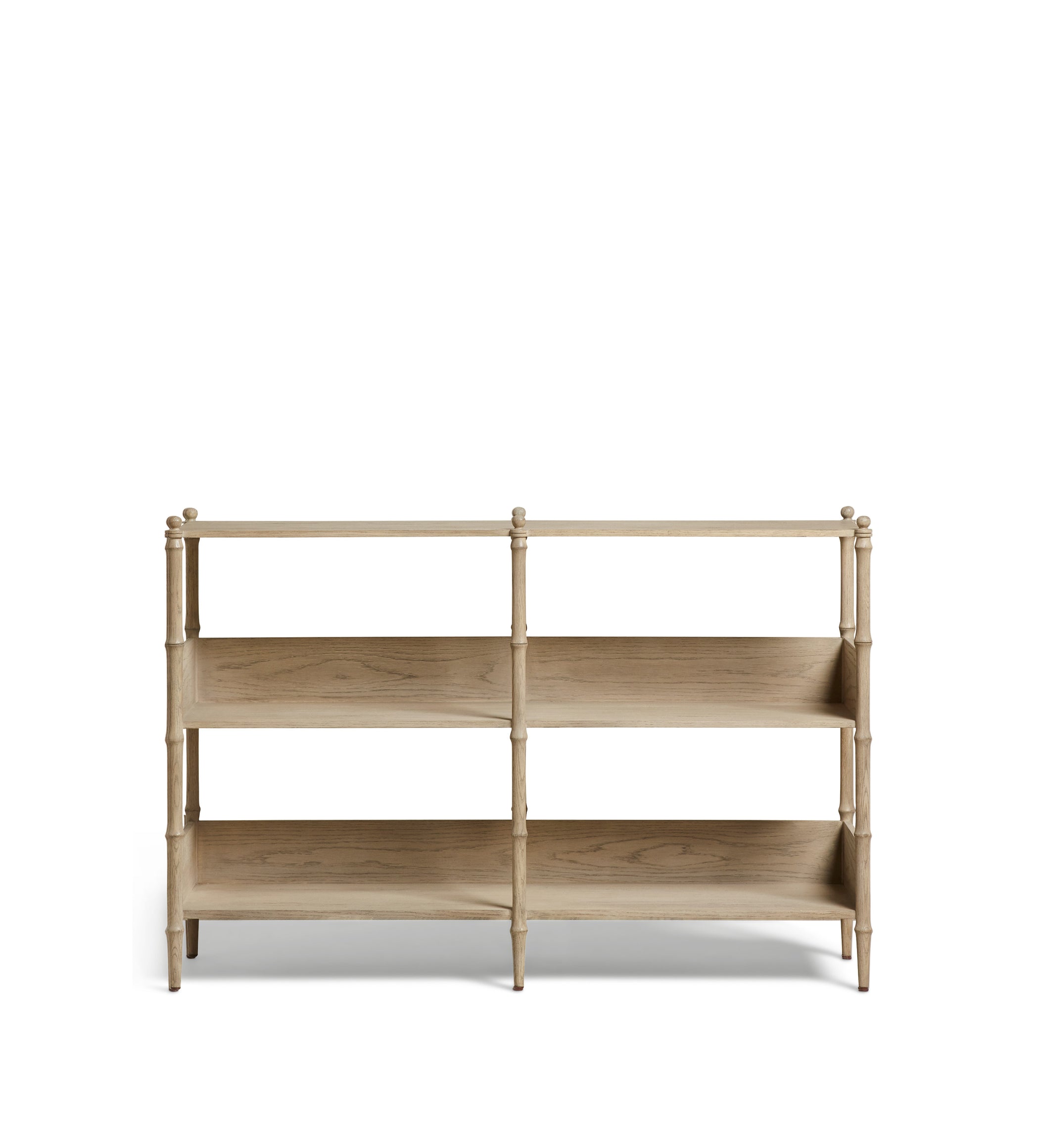 Minshan Console Table - Bleached Oak
