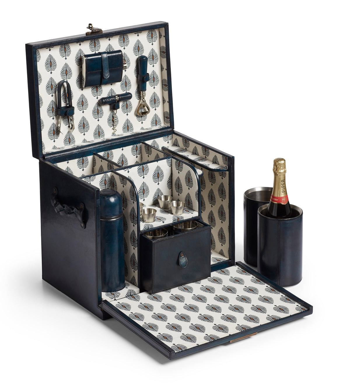 Ocellus Leather Mini Bar - Air Force Blue