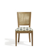Ormoy Ocellus Armless Dining Chair - Blue/Natural