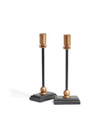 Grisewood Candle Holders Pair - Petrol