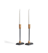 Grisewood Candle Holders Pair - Petrol